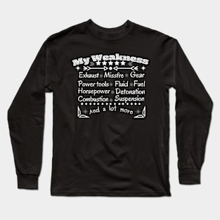 Gearhead , Weakness Long Sleeve T-Shirt